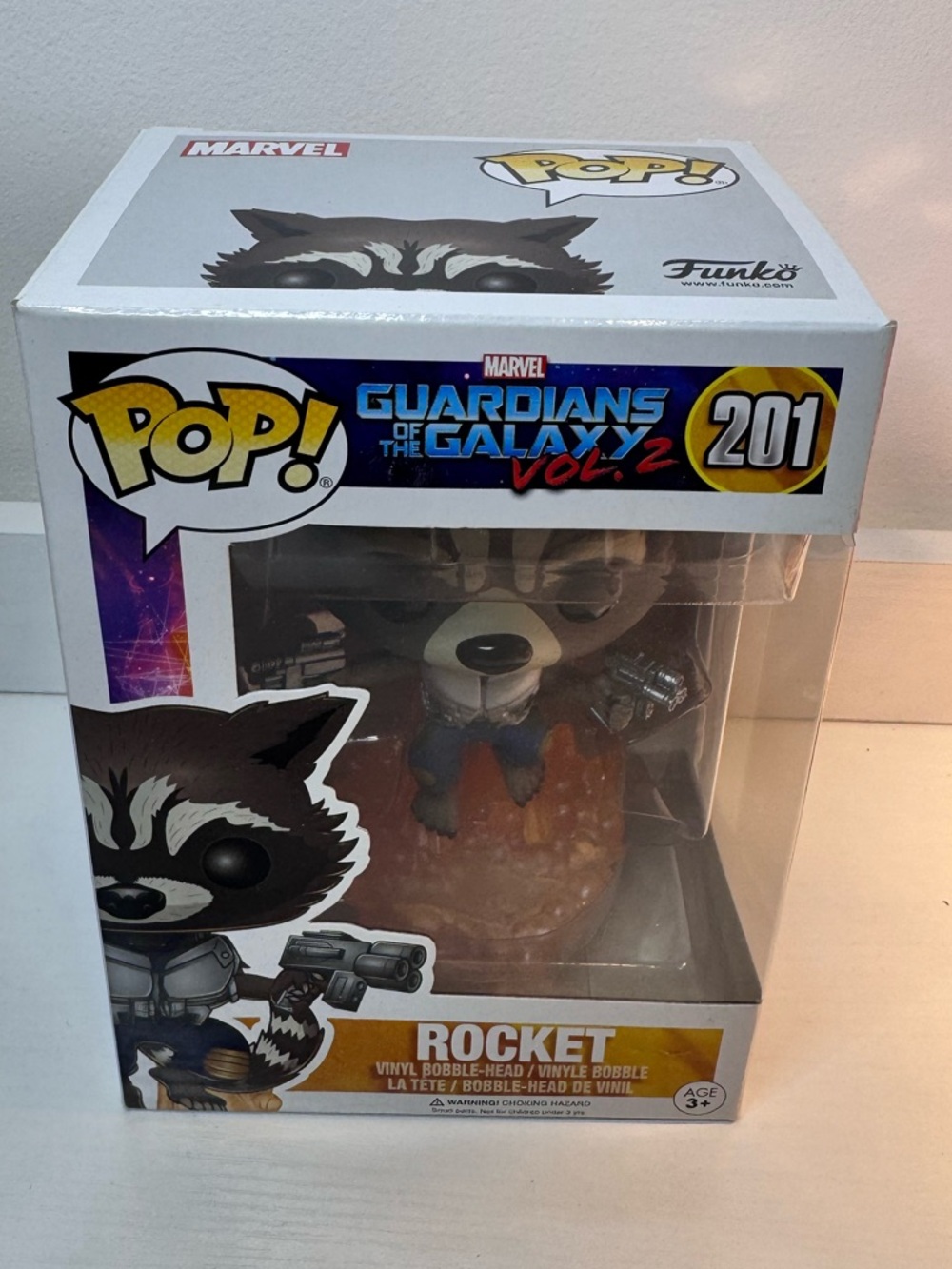 pop Rocket Vinyl Figure - Brown, Orange